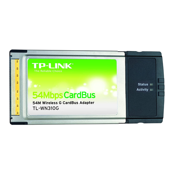 TP-Link TL-WN310G User Manual