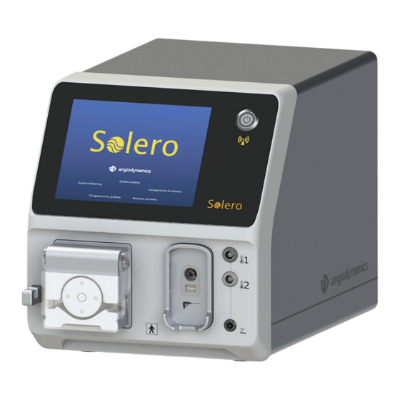 AngioDynamics Solero Operator's Manual