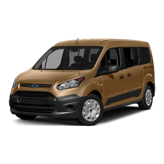 Ford 2014 TRANSIT CONNECT Owner's Manual
