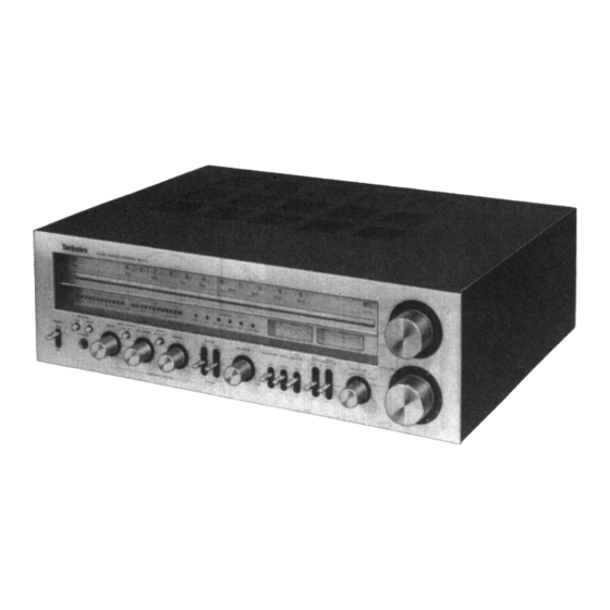 Technics SA-700 Service Manual