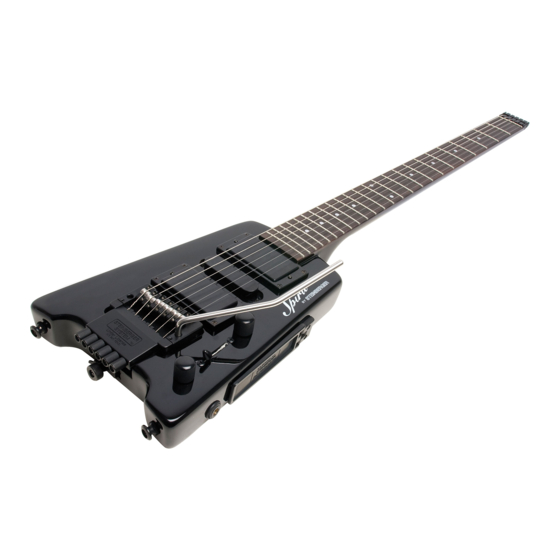 Steinberger Spirit GT-Pro Owner's Manual