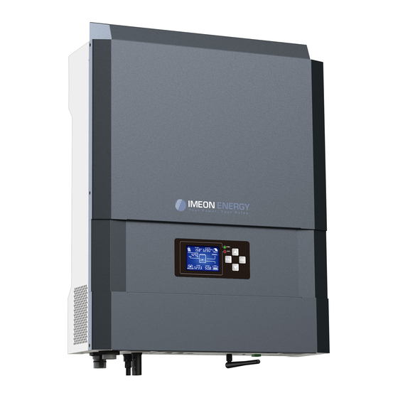 IMEON ENERGY IMEON 9.12 Installation Manual