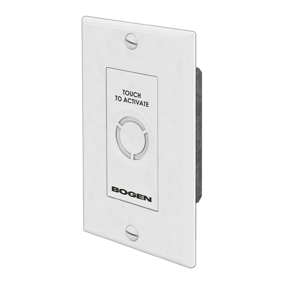 Bogen Nyquist NQ-E7020 Quick Start Manual