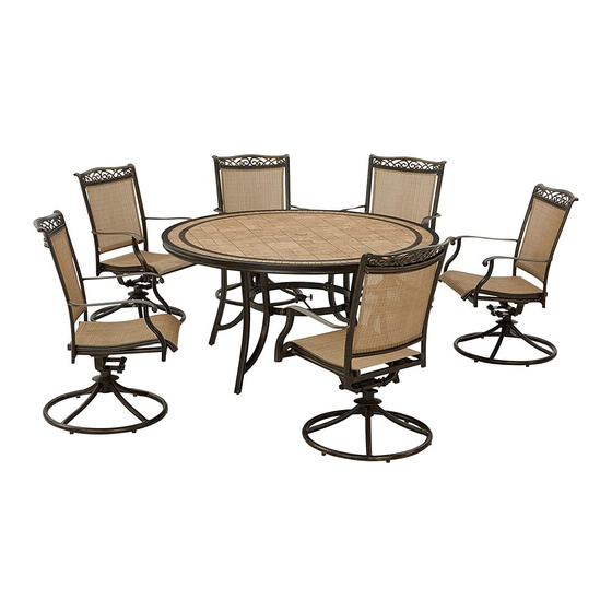 Hanover Fontana FNTDN7PCSW6RDTN Manual