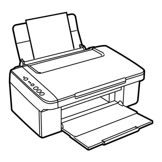 Epson TX110 - Stylus Color Inkjet User Manual