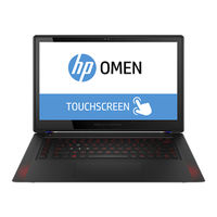 HP OMEN 15 Maintenance And Service Manual