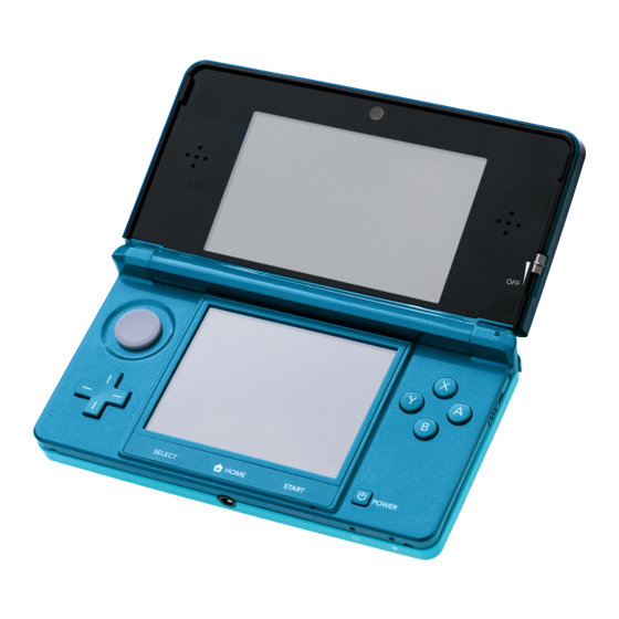 Nintendo 3DS Quick Start Manual