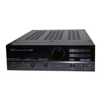 Sansui AU-X701 Operating Instructions Manual