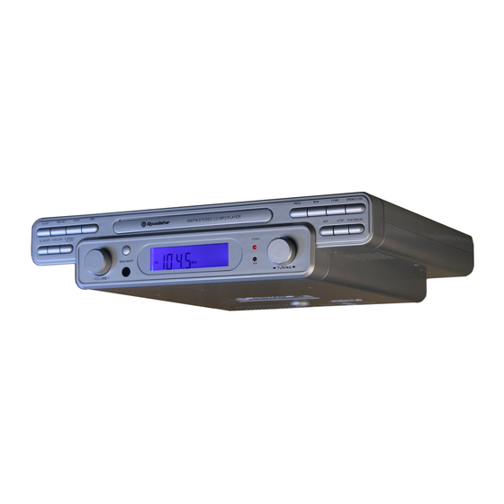 Roadstar CLR-2981MP Instruction Manual