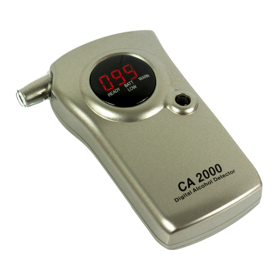AlcoDigital CA2000 User Manual