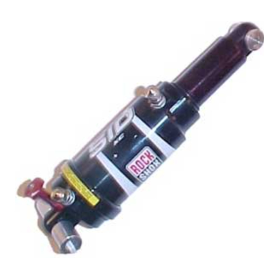 Rock Shox SID RACE ADJUST Owner's Manual