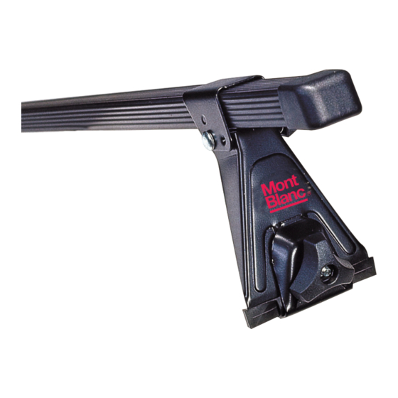 Mont Blanc MB RoofBar CLASSIC Fitting Instructions Manual