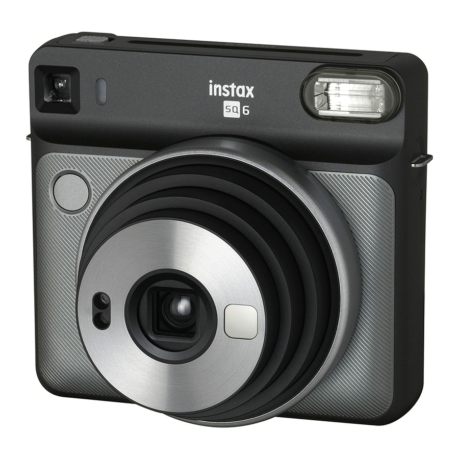 Fujifilm INSTAX SQUARE SQ6 Instant Camera Manual