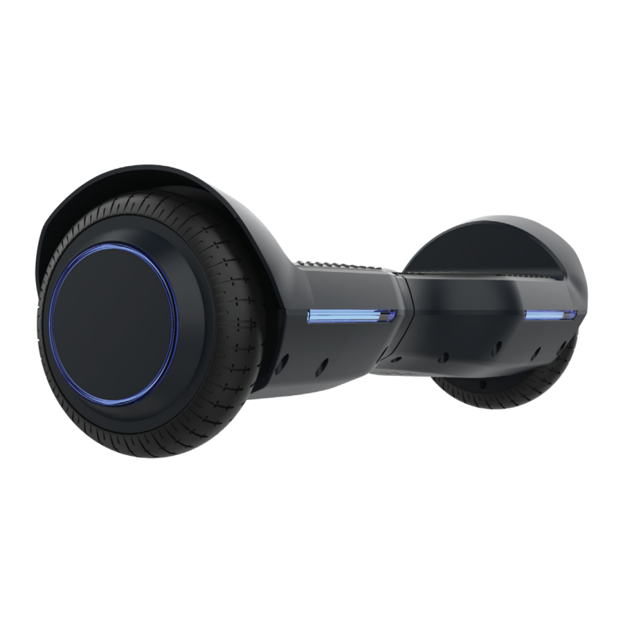 Gotrax SRX - Led Hoverboard with Speakers Manual