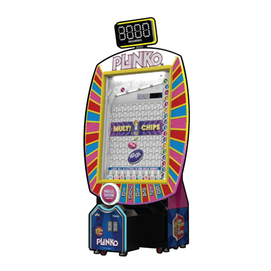 Coastal Amusements PLINKO Quick Setup Manual