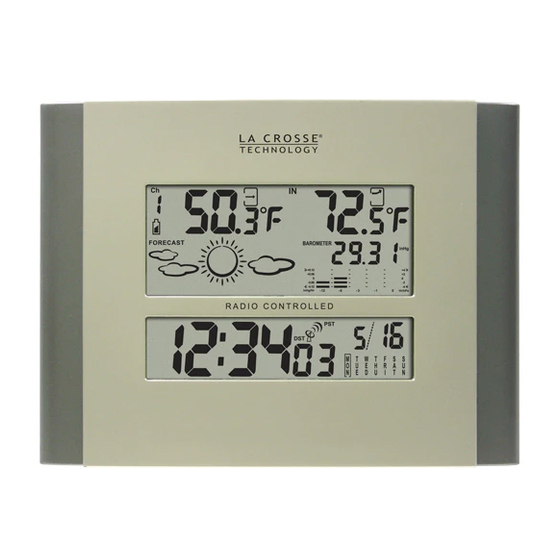 La Crosse Technology 512-807 Quick Setup Manual
