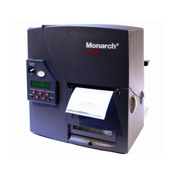Monarch  9855 Operator's Handbook Manual