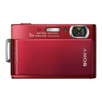 Sony Cyber-shot DSC-T300 Instruction Manual