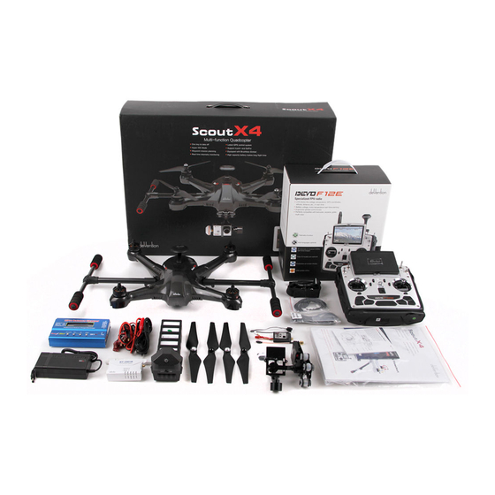 Walkera ScoutX4 Quick Start Manual And Systems Flowchart