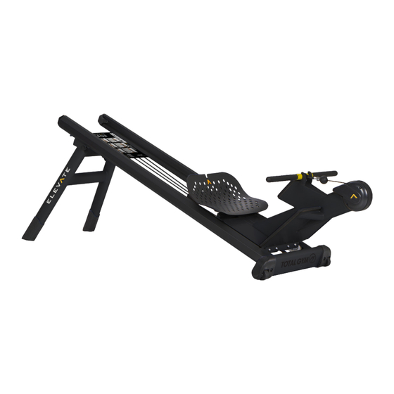 Total Gym ELEVATE ROW Bodyweight Rower Manuals
