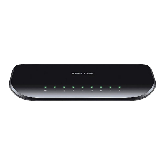 TP-Link TL-SF1008D Installation Manual