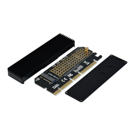 SIIG SC-M20211-S1 Quick Start Manual