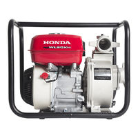 Honda WL20XH Owner's Manual