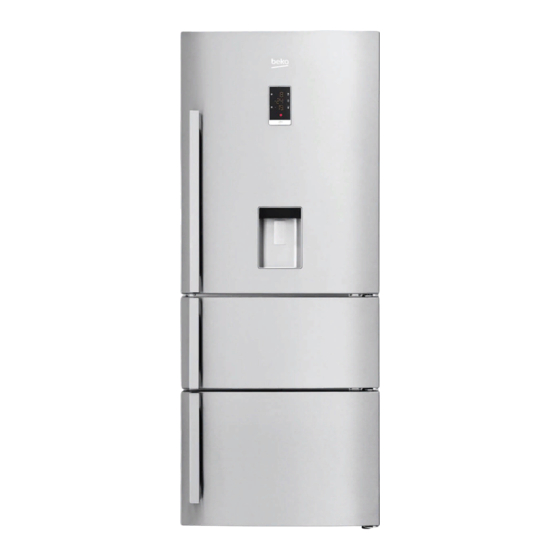 Beko CN 151920 DX Refrigerator Manuals