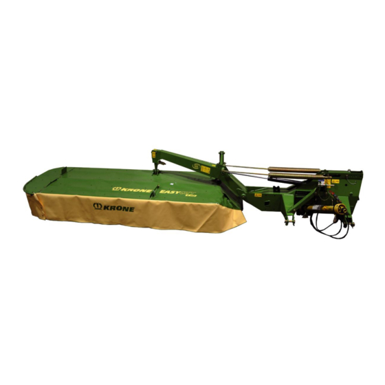 Krone EasyCut R 360 Original Operating Instructions