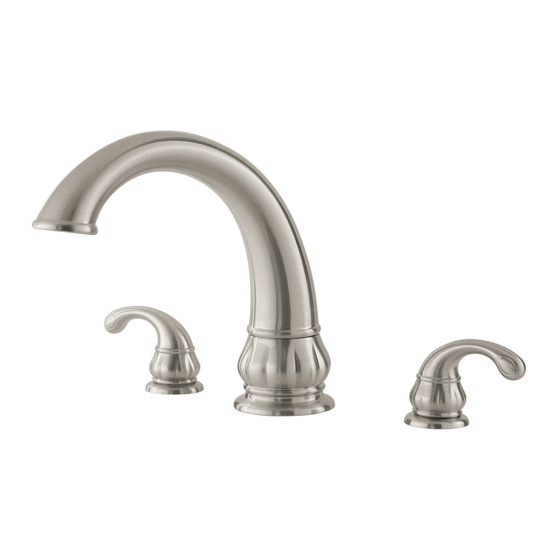 Pfister Treviso 806-D Installation Manual