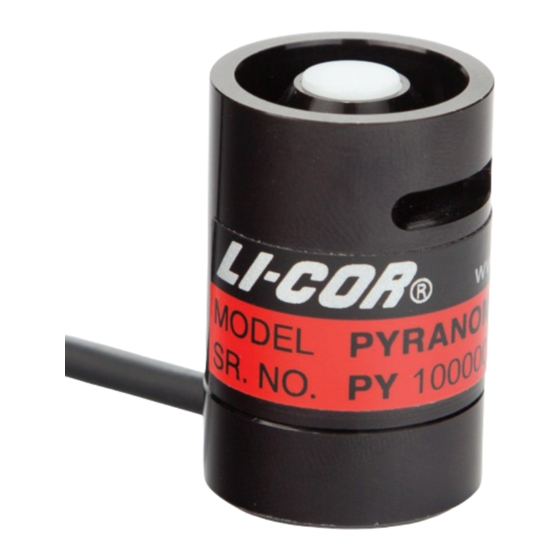 LI-COR LI-200R Instruction Manual
