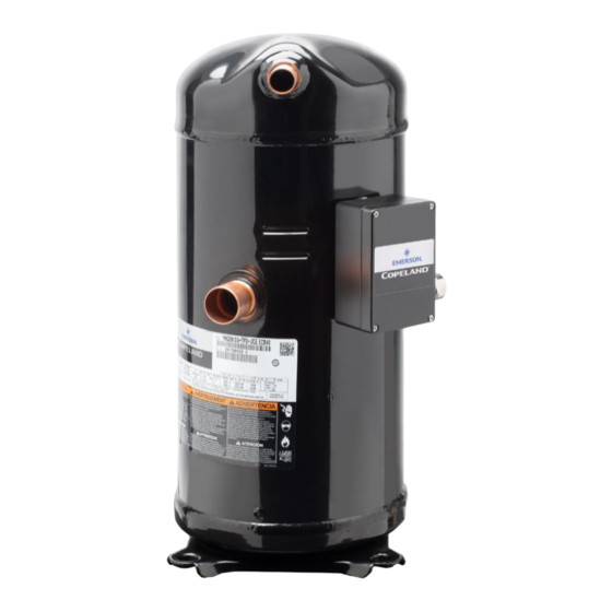 Copeland YH23K1G Application Manuallines