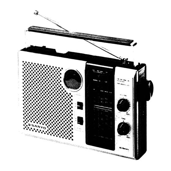 Sanyo RP 8260UM Service Manual