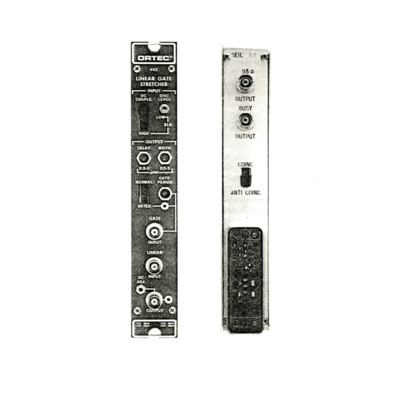 EG&G ORTEC 442 Operating And Service Manual