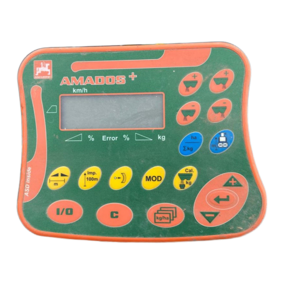 Amazone AMADOS+ Operation Manual