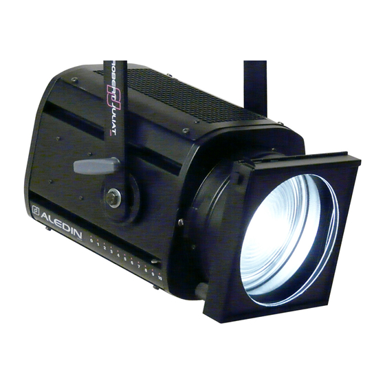 Robert Juliat ALEDIN 330LF CW Manual