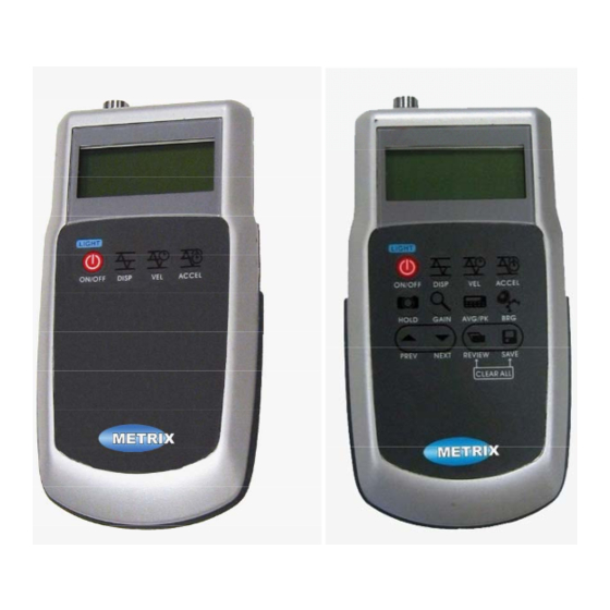 Metrix VM2800 Installation Manual