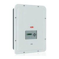 ABB UNO-4.2-TL-OUTD-S Quick Installation Manual