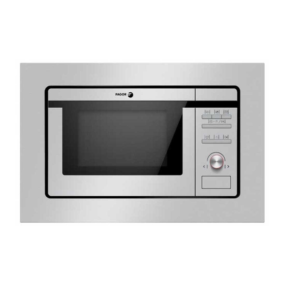 Fagor 3MWB-201CEGX Instruction Manual