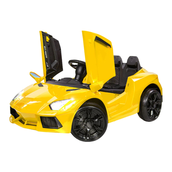 Mytopia Rovo Kids Lamborghini User Manual