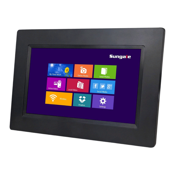 Sungale CPF708 User Manual