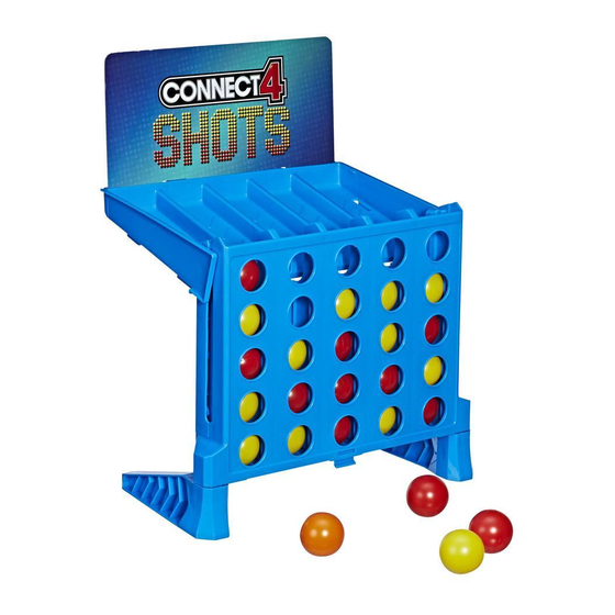 Hasbro Gaming Connect 4 Shots Quick Start Manual