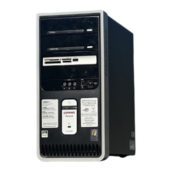 HP Compaq Presario,Presario SR1300 Quick Setup