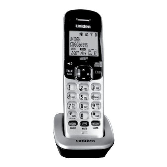 Uniden DECT 3105 Owner's Manual