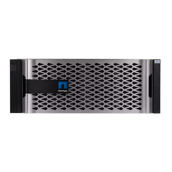 NetApp ASA A400 Installation Manual