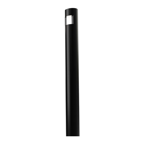 B-K lighting Litestick Standard Installation
