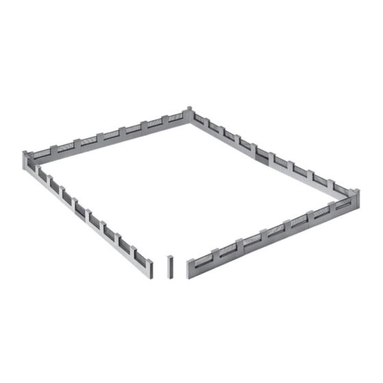 Faller WALL FENCE Manual