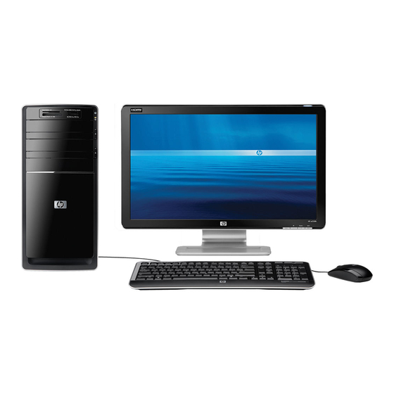HP P6230F - Pavilion - Desktop PC Supplementary Manual