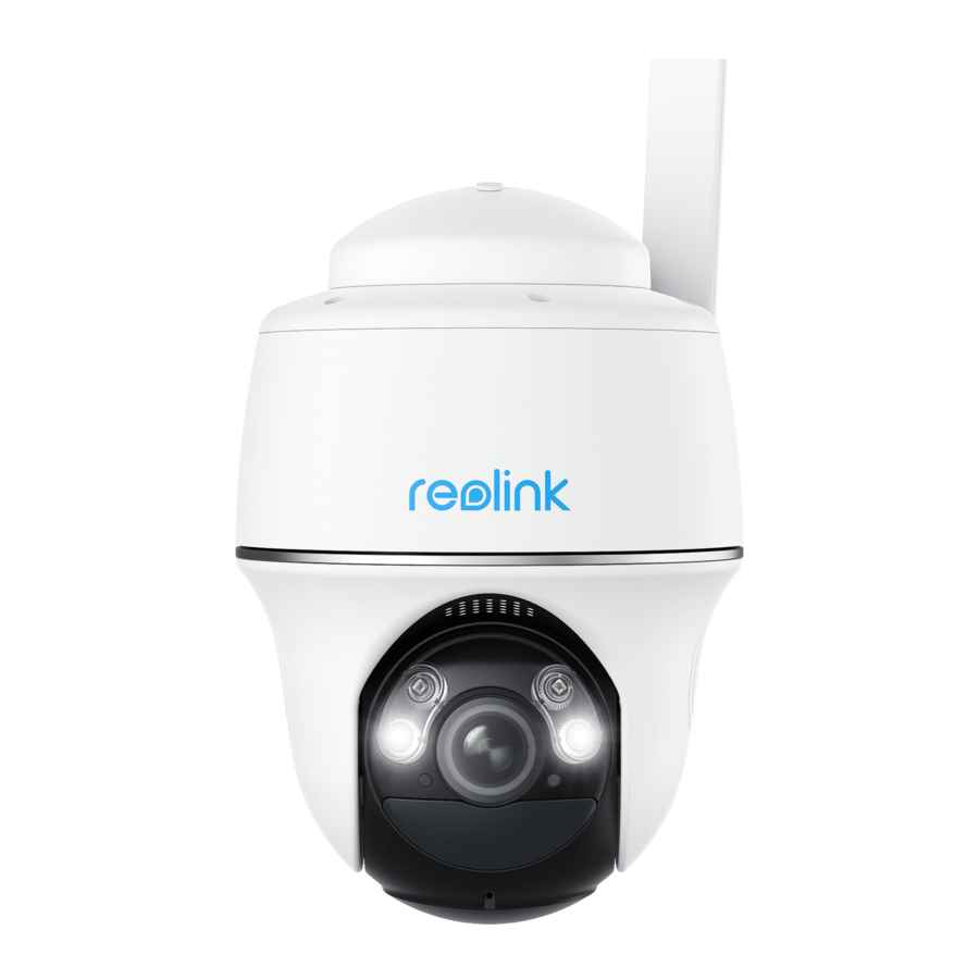 Reolink Go Series G330/G430/G450, Duo Series G750, Trackmix Series G770/G780 - Surveillance cameraManual