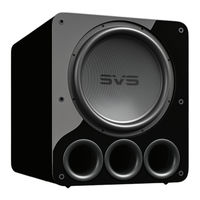 Svs PB17-Ultra R|Evolution Owner's Manual